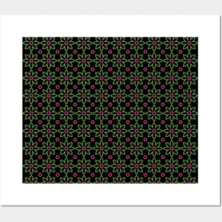 Flower pattern, version 30 Posters and Art